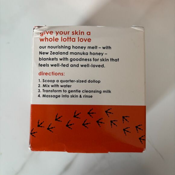 (3) Kiwi Botanicals Nourishing Honey Melt Facial Cleanser w/ Manuka Honey NEW - Picture 2 of 6